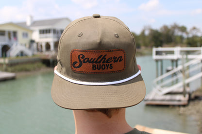 SB Rope Hat (Green/White)