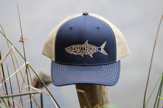 Tide Chaser Hat (Navy/Khaki)