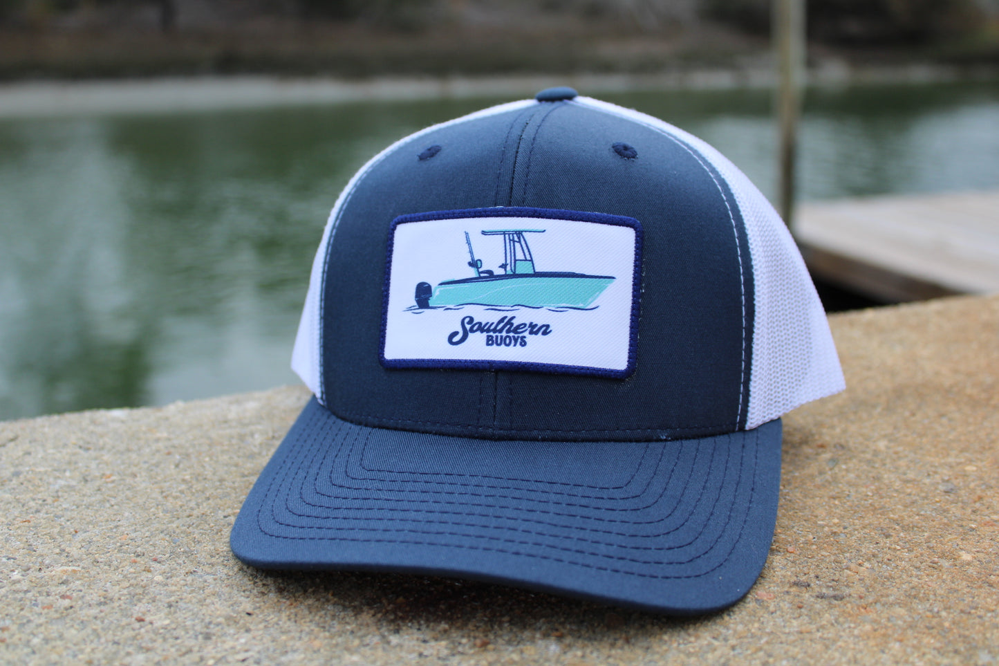 Offshore Bound (Navy/White)