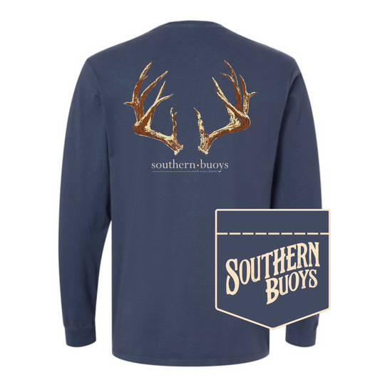 Antlers LS (Navy)